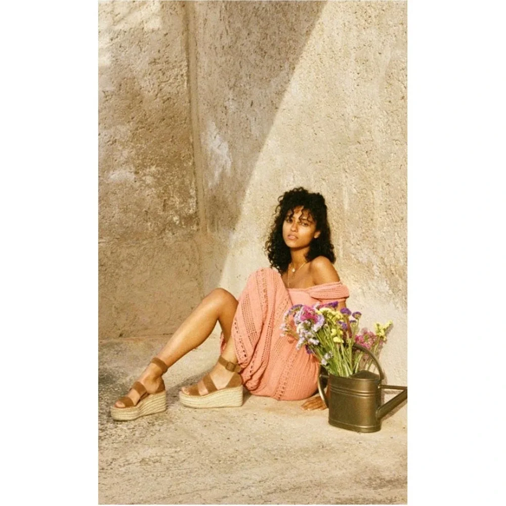 Soludos Palma Suede Espadrille Platform‎ Sandals